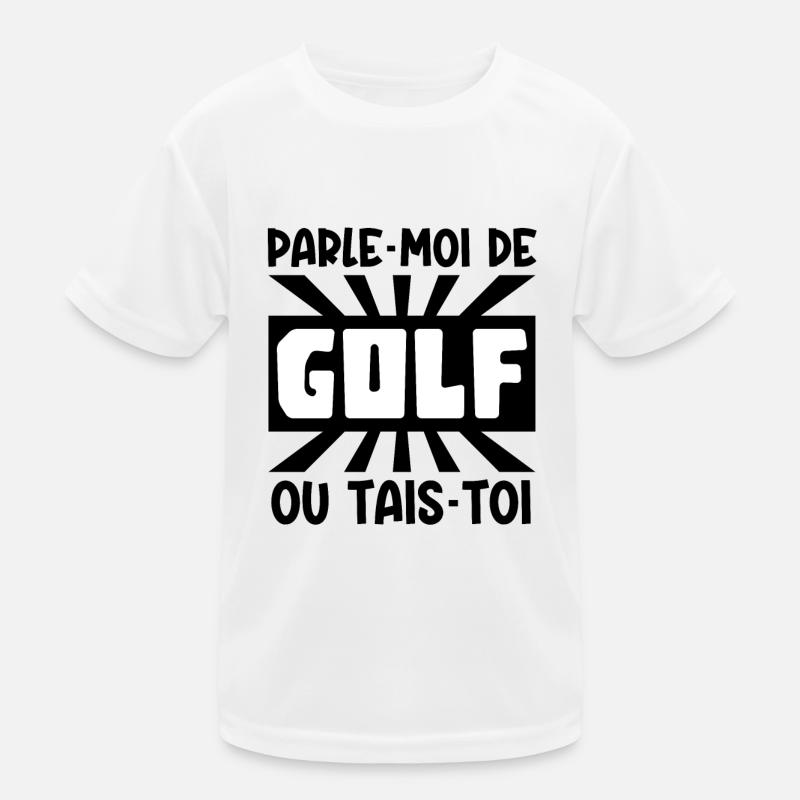 parle-moi de golf T-shirt sport Enfant