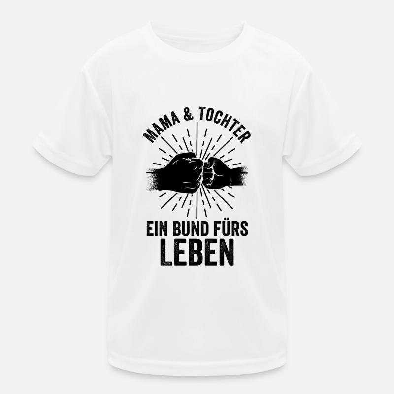 Mutter Mama Und Tochter Kinder Funktions-T-Shirt