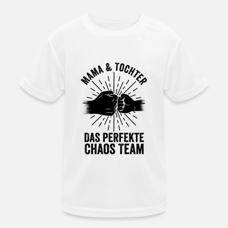 Mutter Mama Und Tochter Kinder Funktions-T-Shirt