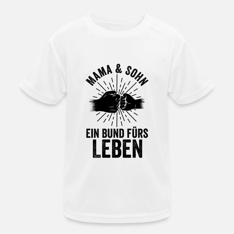 Mutter Mama Und Sohn Kinder Funktions-T-Shirt