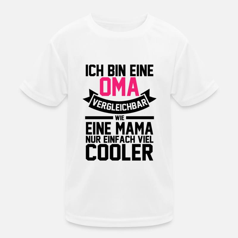 Großmutter Oma Kinder Funktions-T-Shirt