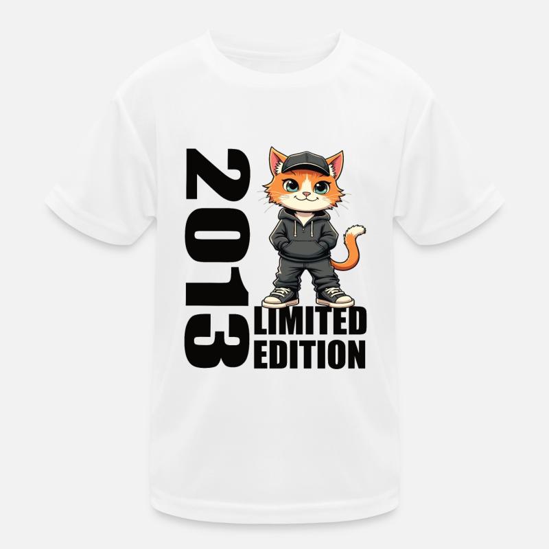 Limited Edition 2013 Birthday 2013 Born Kids Functional T-Shirt