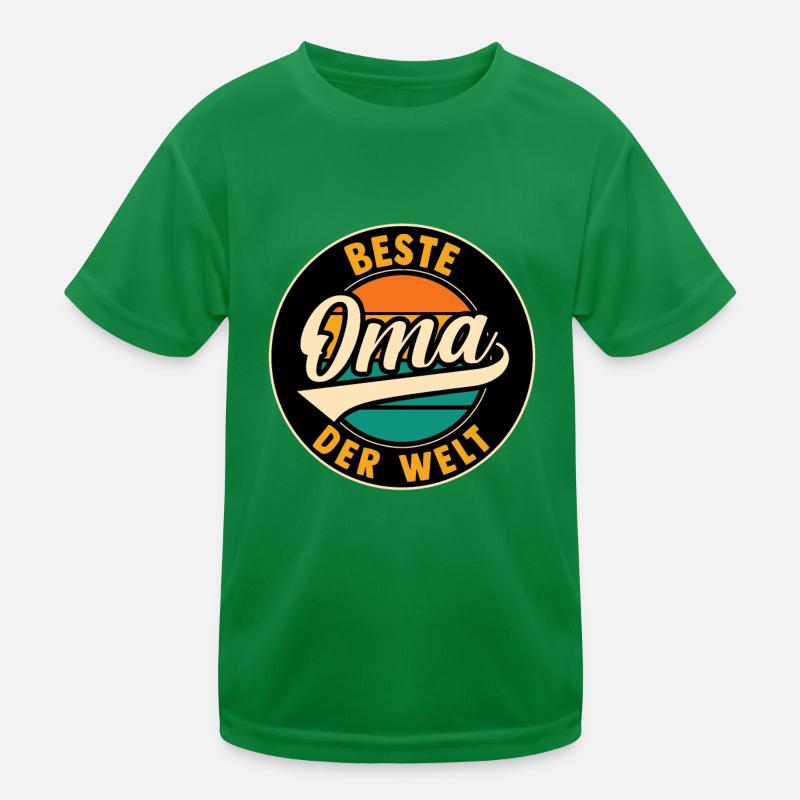 Großmutter Beste Oma Kinder Funktions-T-Shirt