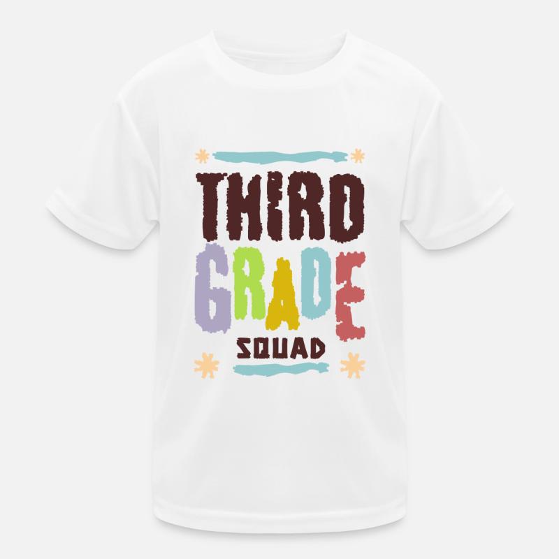 Squad third grade school Kids Functional T-Shirt