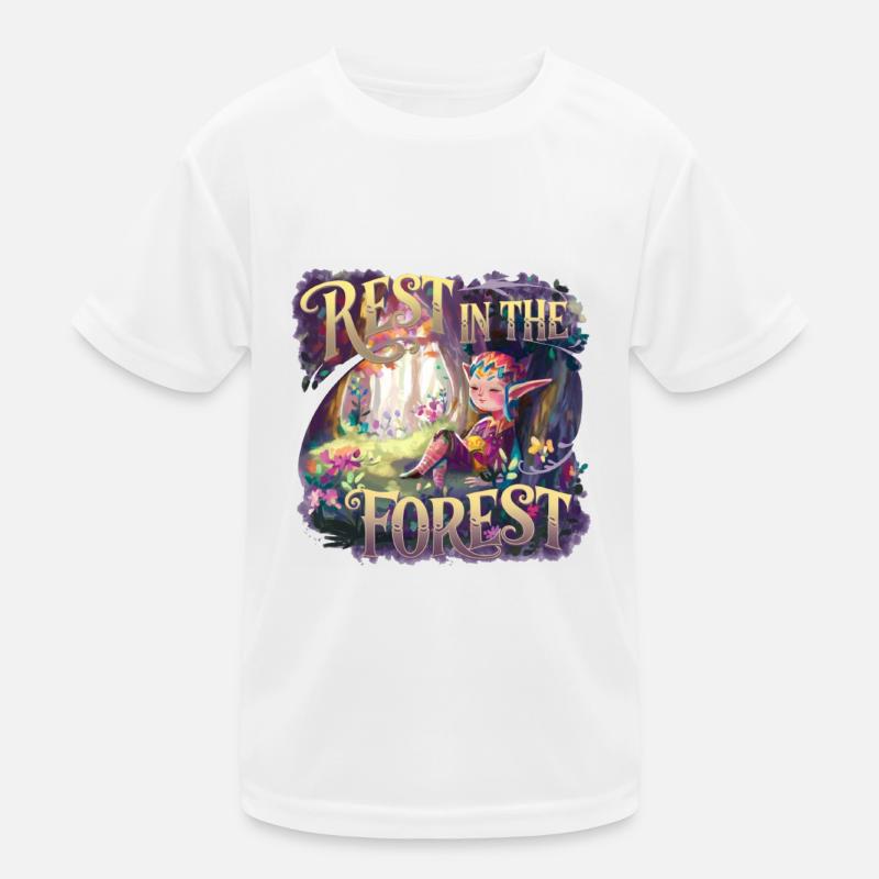 RAST IM WALD Kinder Funktions-T-Shirt