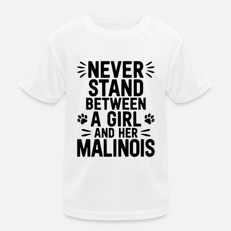 Belgischer Schäferhund Spruch Malinois Geschenk Kinder Funktions-T-Shirt