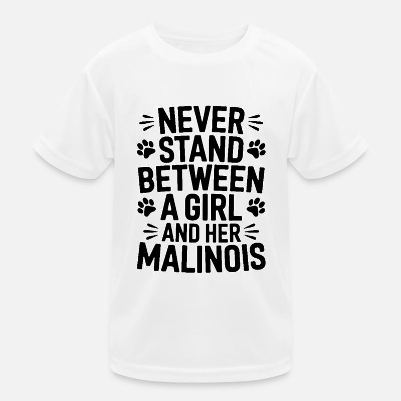 Belgischer Schäferhund Spruch Malinois Geschenk Kinder Funktions-T-Shirt