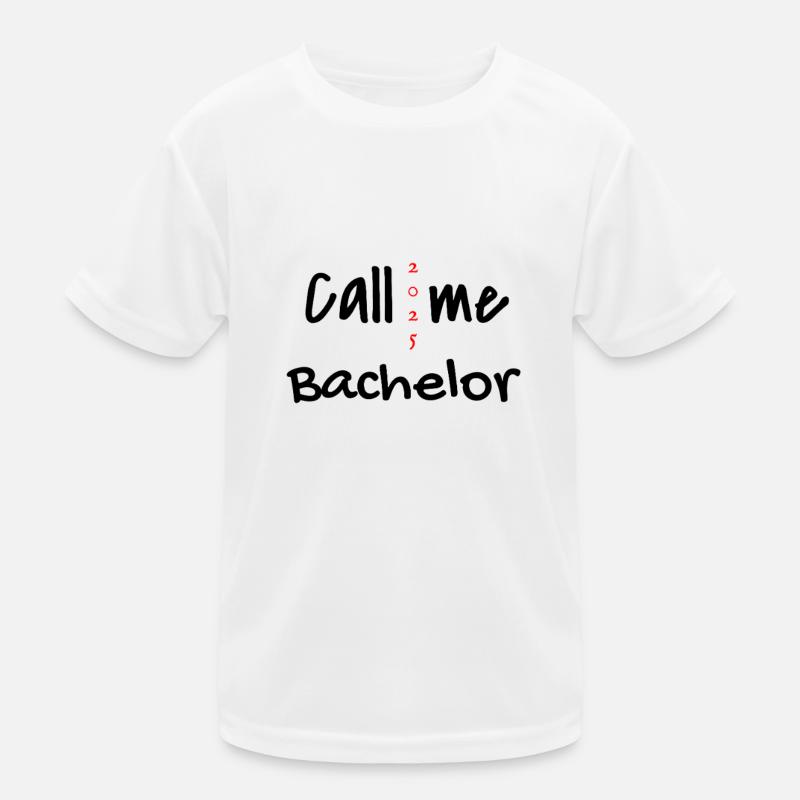 Bachelor 2025 Graduation Graduation Kids Functional T-Shirt