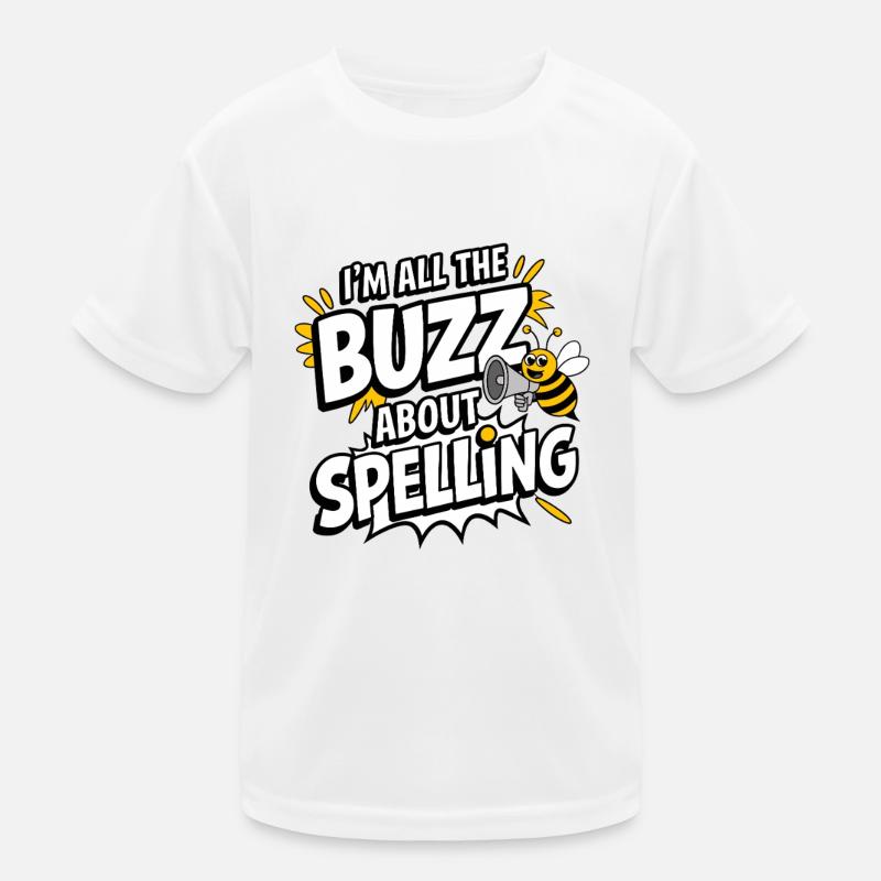 Spelling Bee Champion Word Contest Kids Functional T-Shirt
