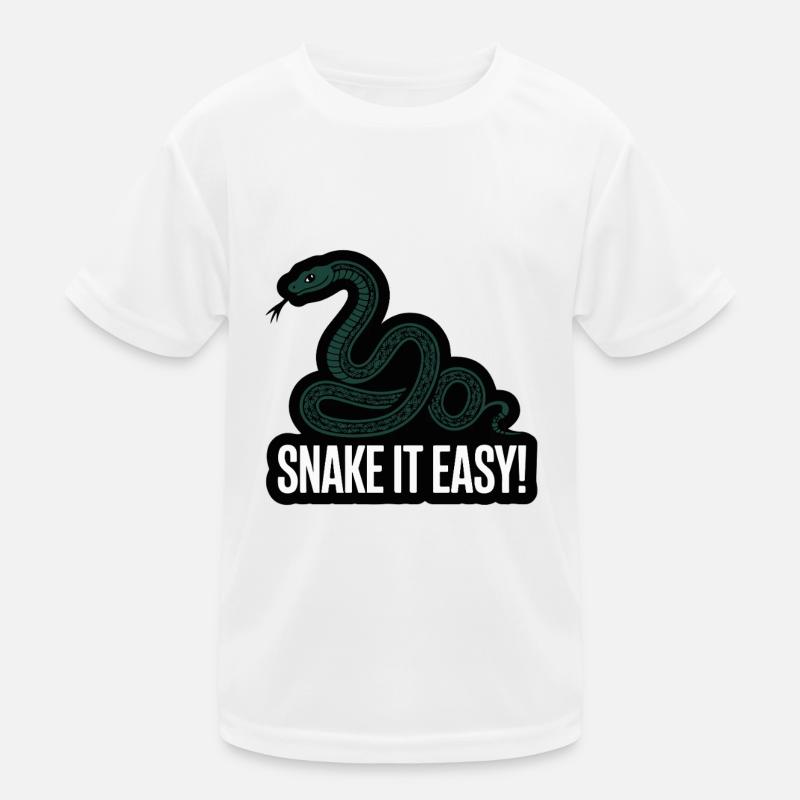 SNAKE IT EASY T-shirt sport Enfant