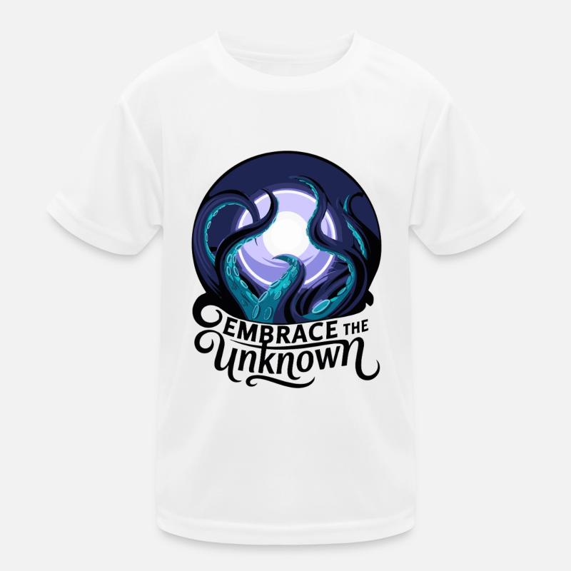 EMBRACE THE UNKNOWN Kids Functional T-Shirt