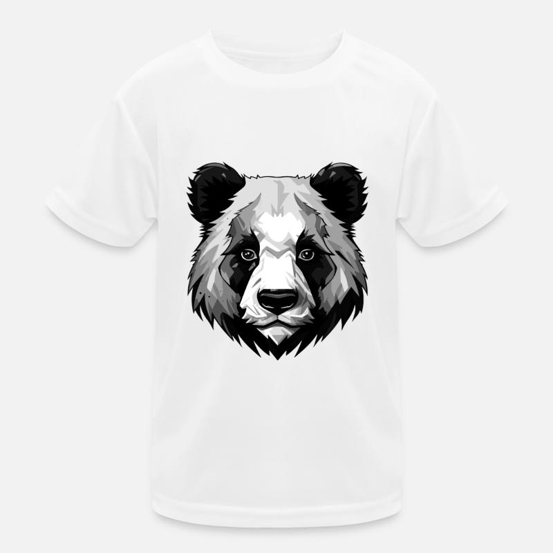 Tête de panda T-shirt sport Enfant