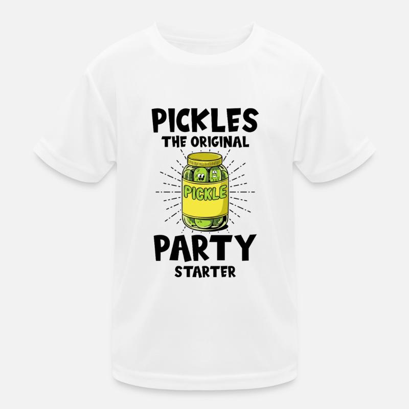 Cucumber Pickle Kids Functional T-Shirt