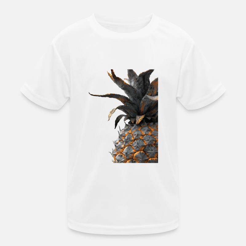 Ananas Kinder Funktions-T-Shirt