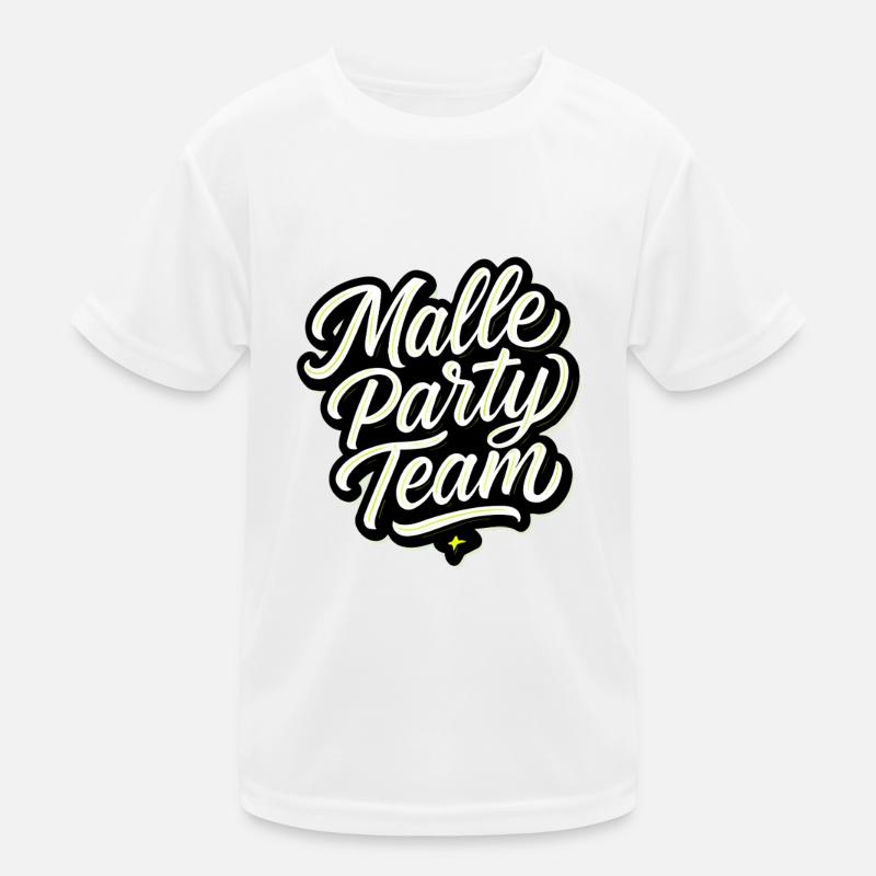 Dicton de l’équipe du parti Malle T-shirt sport Enfant