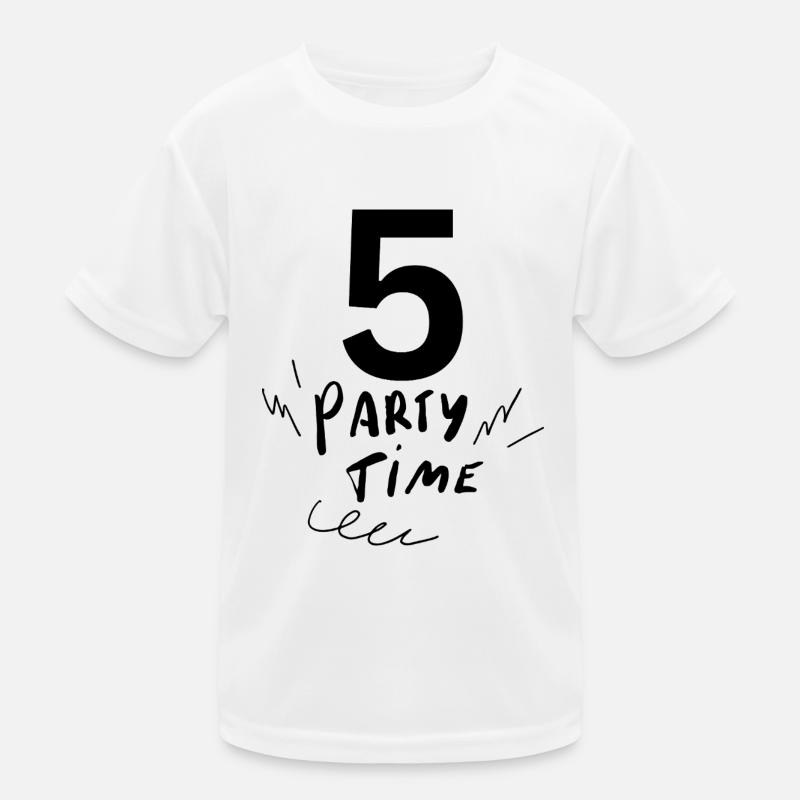 5 Kids Functional T-Shirt