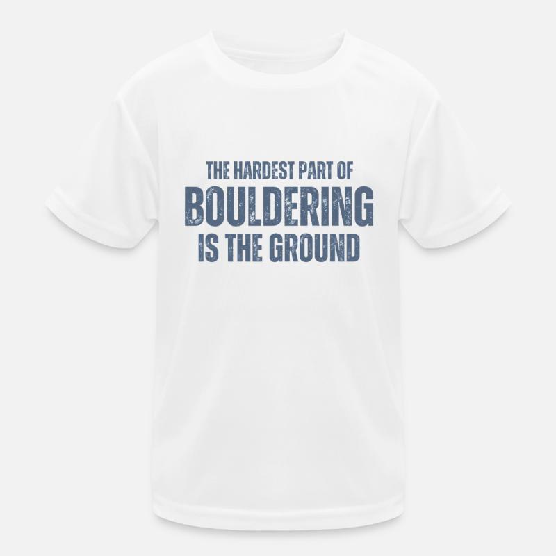 Bouldering Boulderer Bouldering Kids Functional T-Shirt