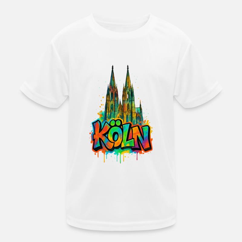 Dom Graffiti Style Kinder Funktions-T-Shirt