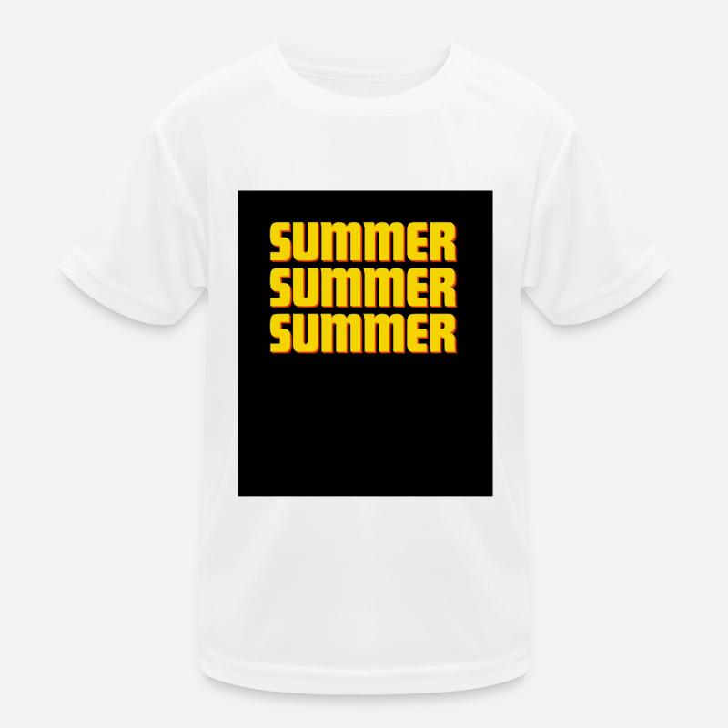Summer Kids Functional T-Shirt