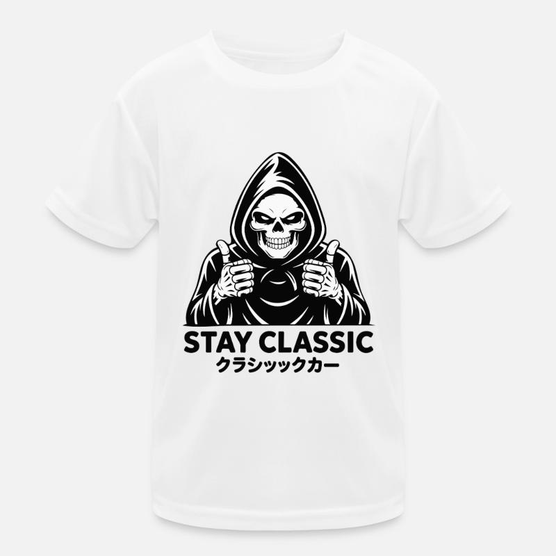 SKULL STAY CLASSIC Kinder Funktions-T-Shirt