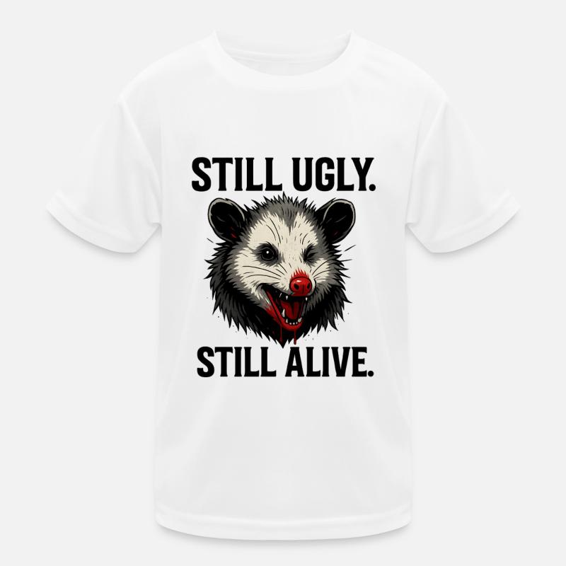 Opossum – Still Ugly Still Alive Kinder Funktions-T-Shirt