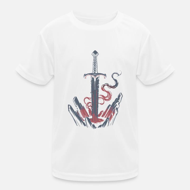 DAS ULTIMATIVE SCHWERT Kinder Funktions-T-Shirt