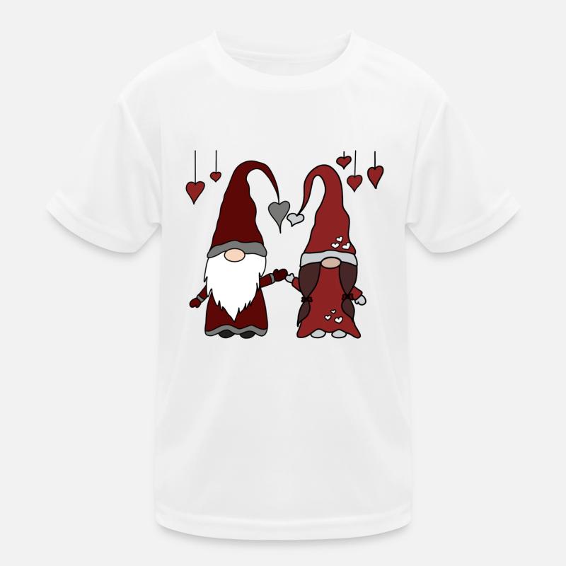 Wichtel Paar Kinder Funktions-T-Shirt