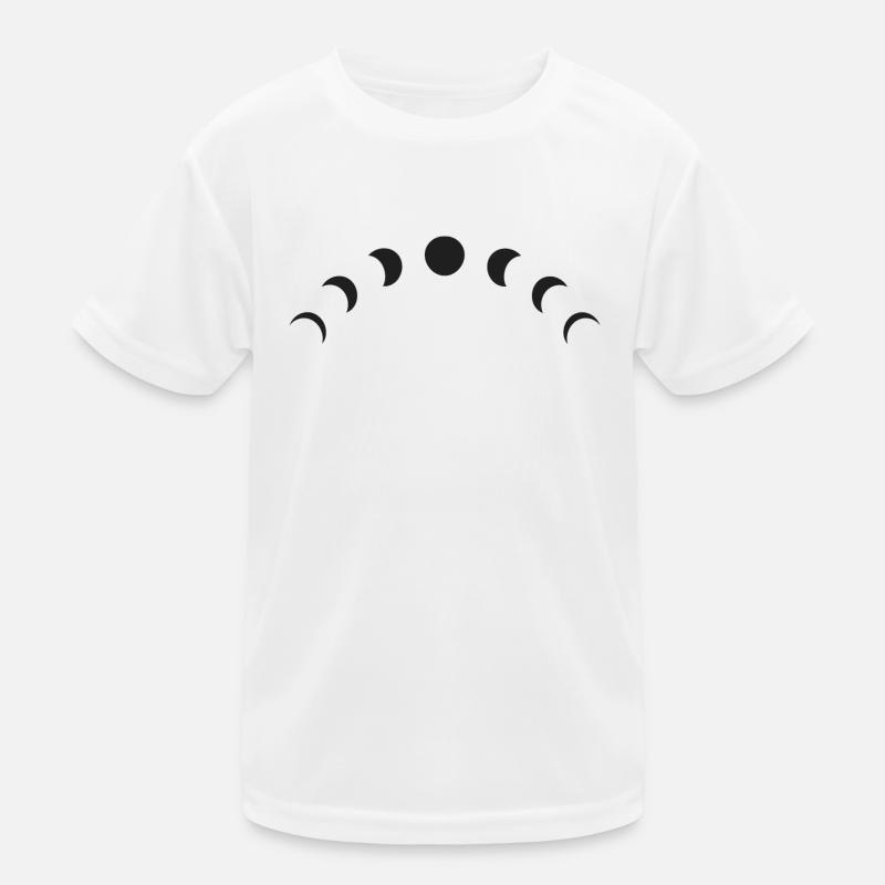Lunar Phases - Minimalistic - Moon phases Kinder Funktions-T-Shirt
