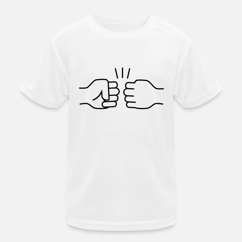 fistbump3 Kinder Funktions-T-Shirt