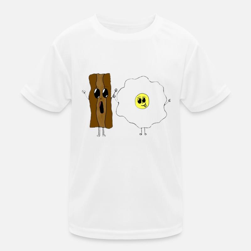 Billy Bacon N Ellie Eier | Original von. MMJ49 Kinder Funktions-T-Shirt