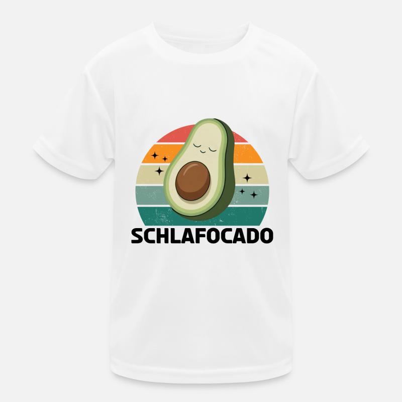 Schlafocado - Vintage Sunset Kids Functional T-Shirt