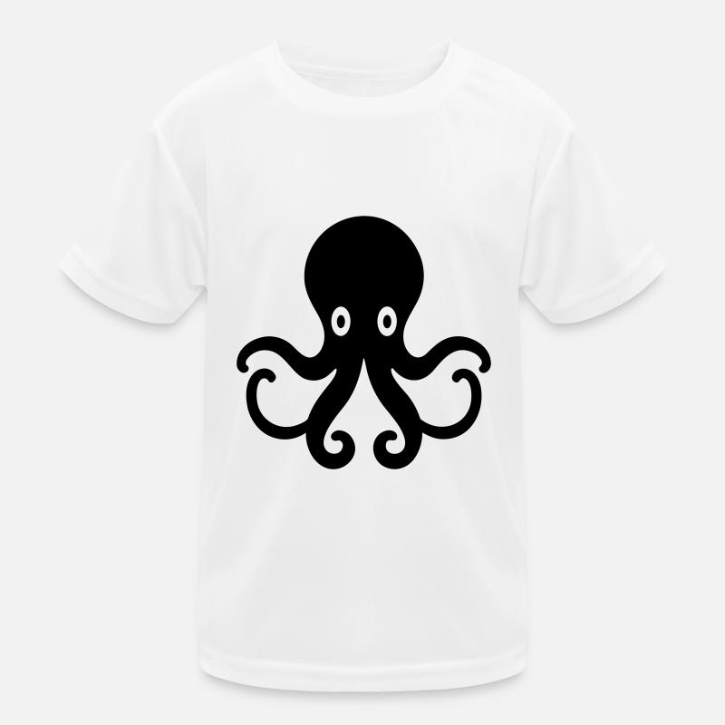 Pieuvre T-shirt sport Enfant