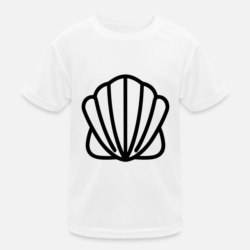 Coquillage T-shirt sport Enfant