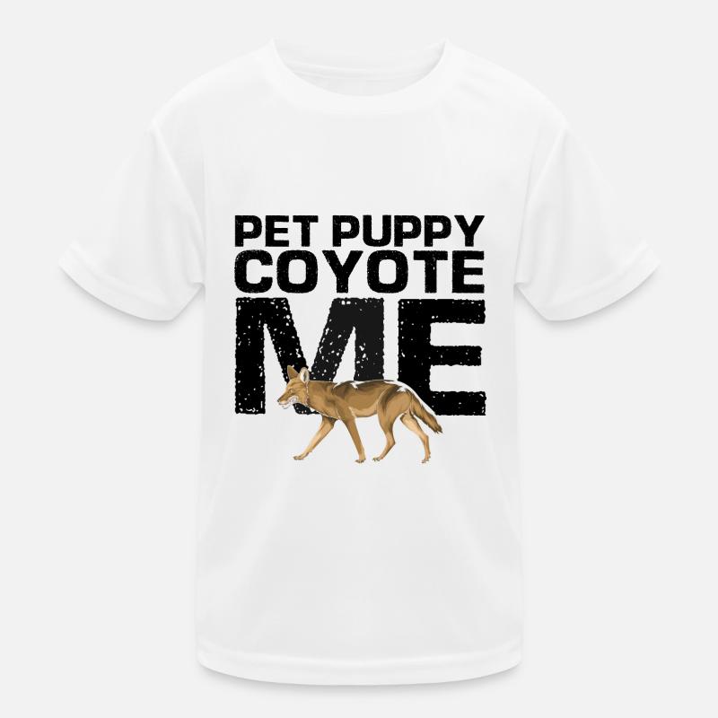 Conception de coyote pour les réacteurs de coyote T-shirt sport Enfant