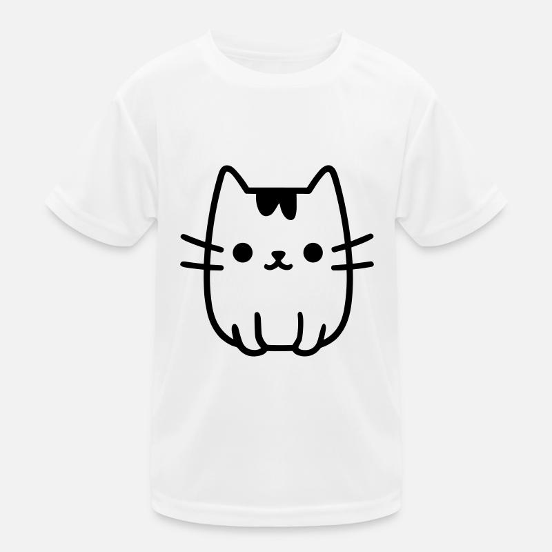 chat T-shirt sport Enfant