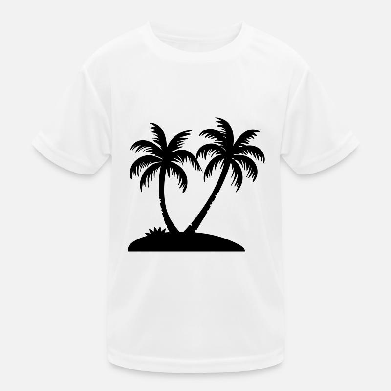 Palme Kinder Funktions-T-Shirt