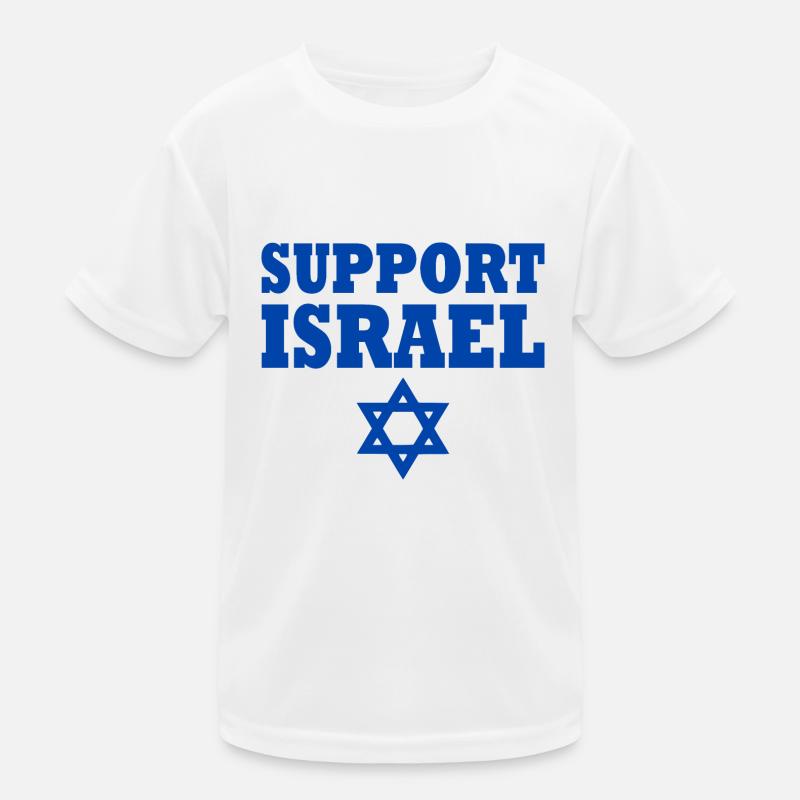 Support israel Kinder Funktions-T-Shirt
