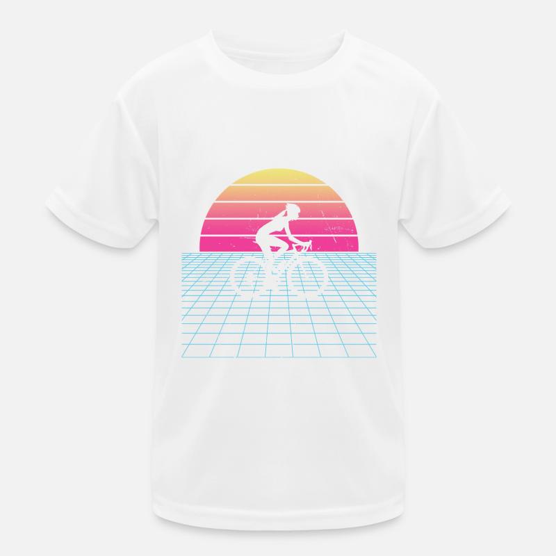 Bicycle Cycling Cycling Cycling Cyclists Kids Functional T-Shirt