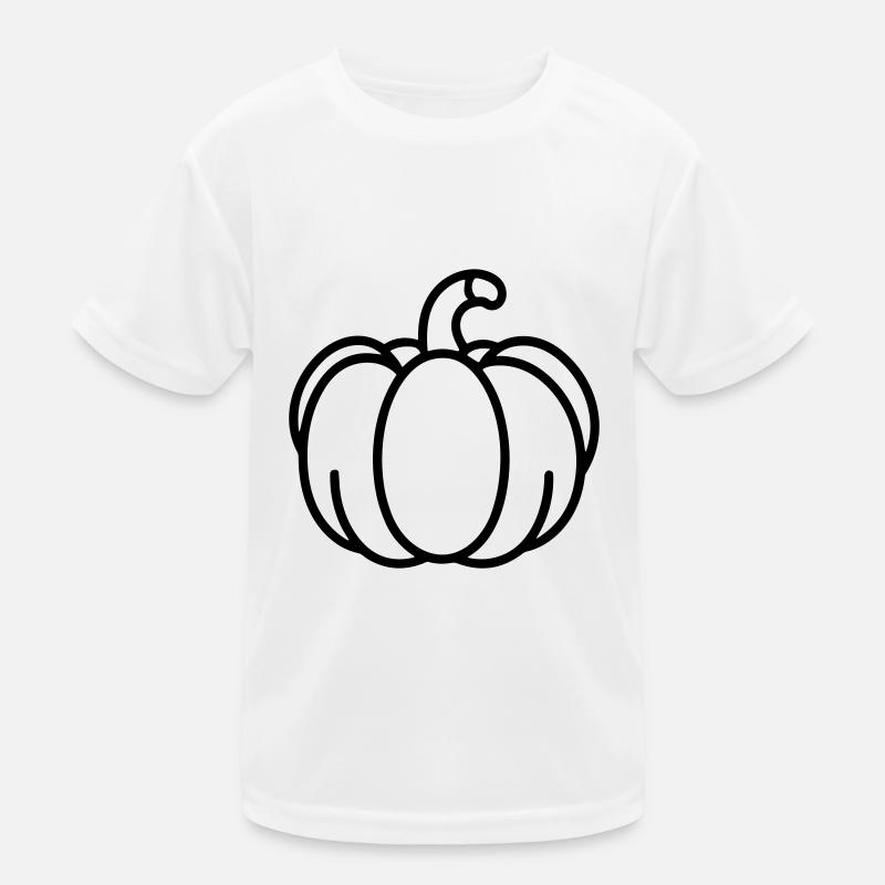 Kürbis Kinder Funktions-T-Shirt