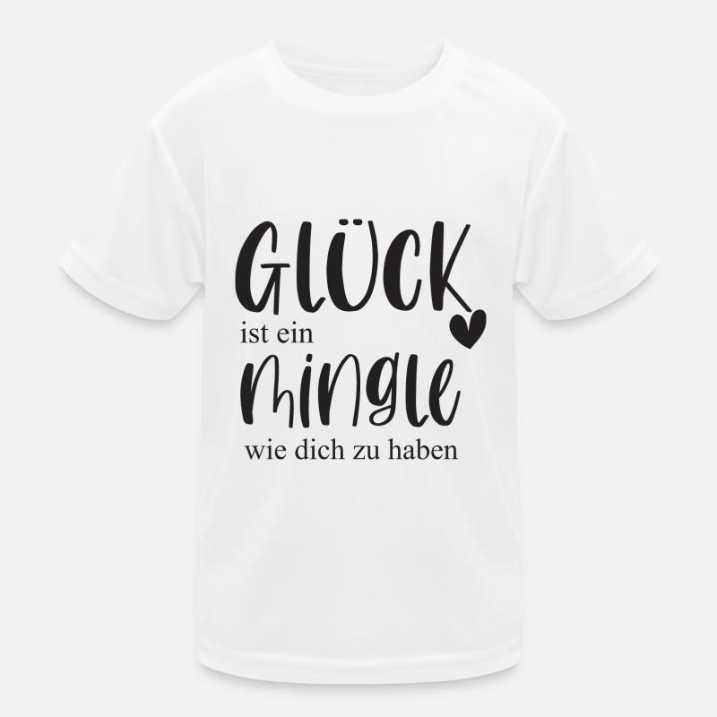 Mingle Single Freundschaft Plus Date Geschenk Kinder Funktions-T-Shirt