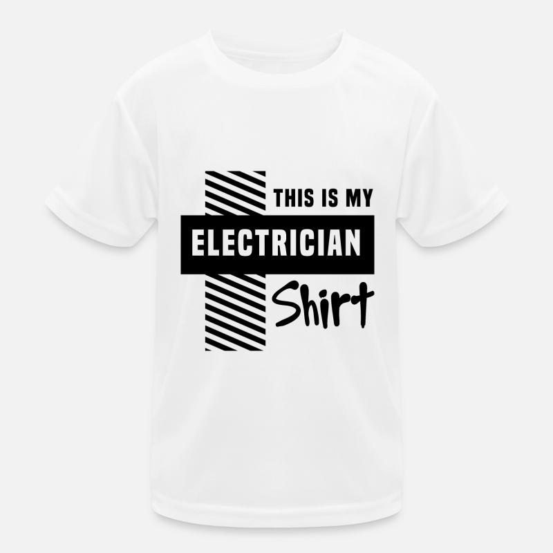 Electrician Voltage Electronic Circuit Craftsman Kids Functional T-Shirt