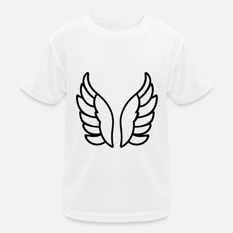 Engelsflügel Kinder Funktions-T-Shirt