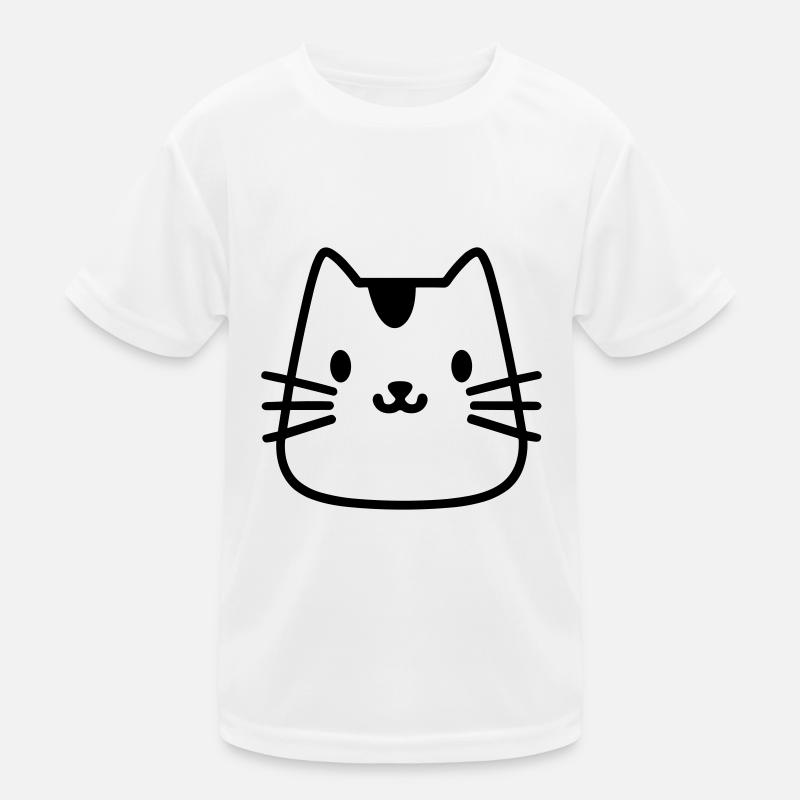 chat T-shirt sport Enfant
