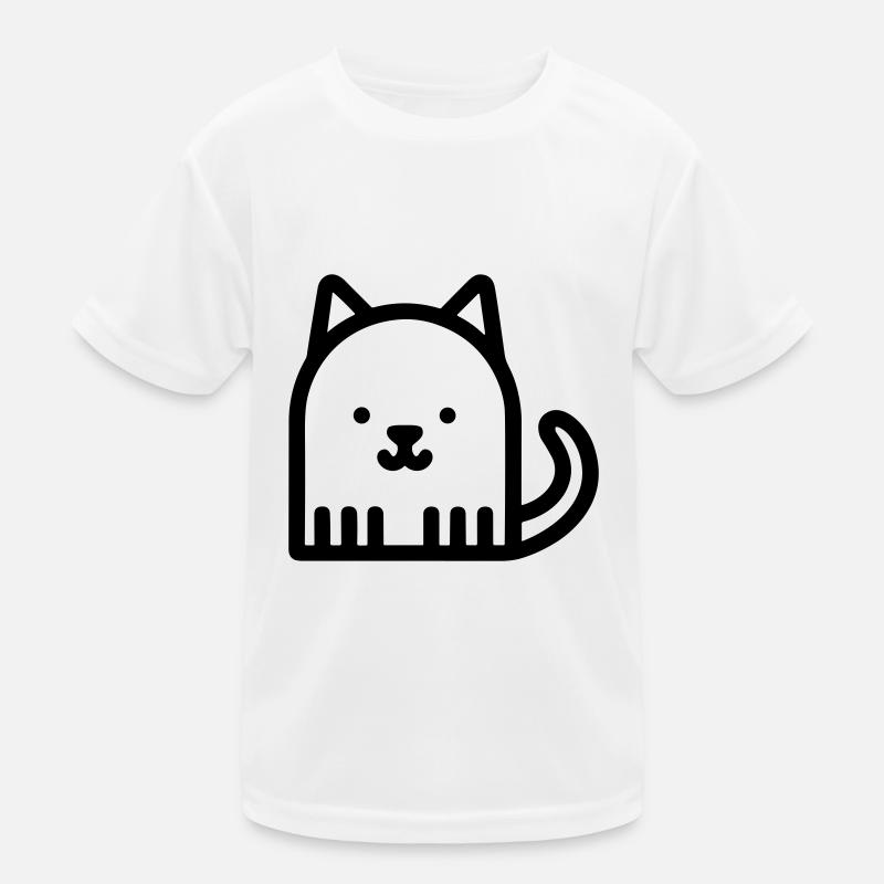 Kätzchen Kinder Funktions-T-Shirt