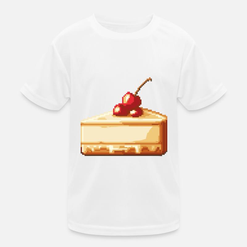 Cheesecake Pixel Kids Functional T-Shirt