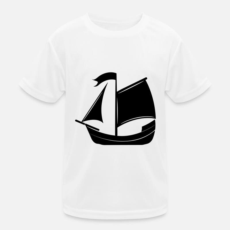Pirate ship Kids Functional T-Shirt