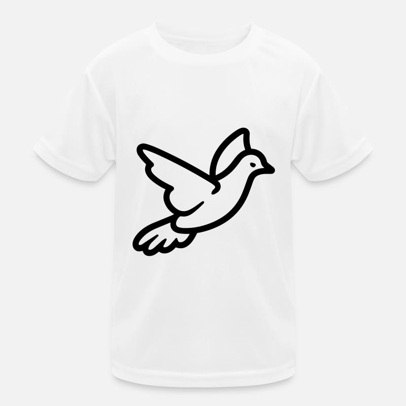 Taube Kinder Funktions-T-Shirt