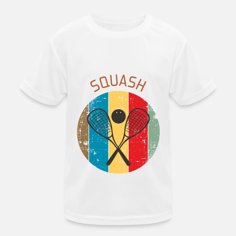Squash Kinder Funktions-T-Shirt