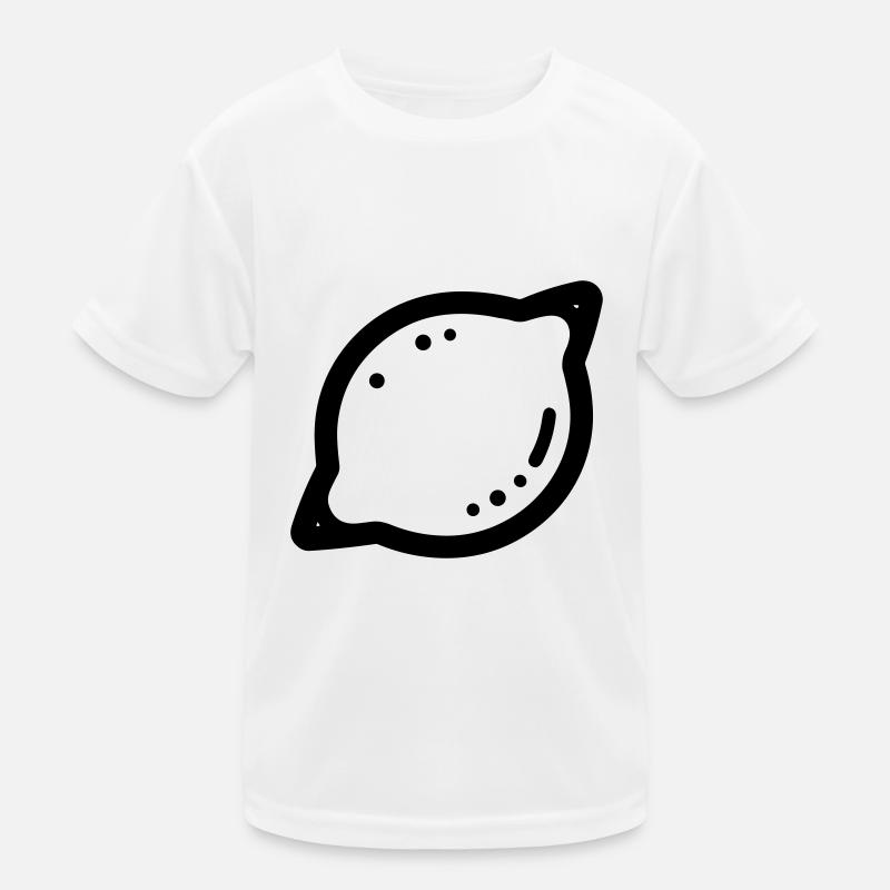 Zitrone Kinder Funktions-T-Shirt