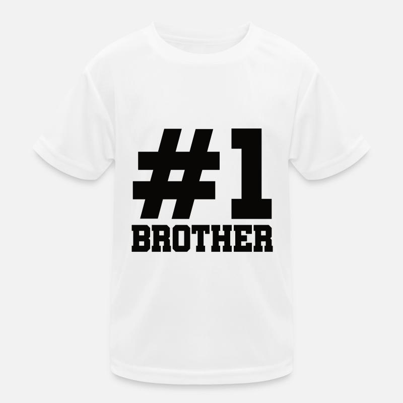 Bruderherz Bester Bruder der Welt Geschenkidee Kinder Funktions-T-Shirt